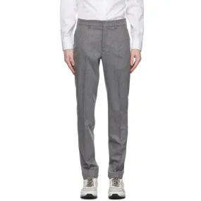 Dunhill Grey Wool Stretch Chinos