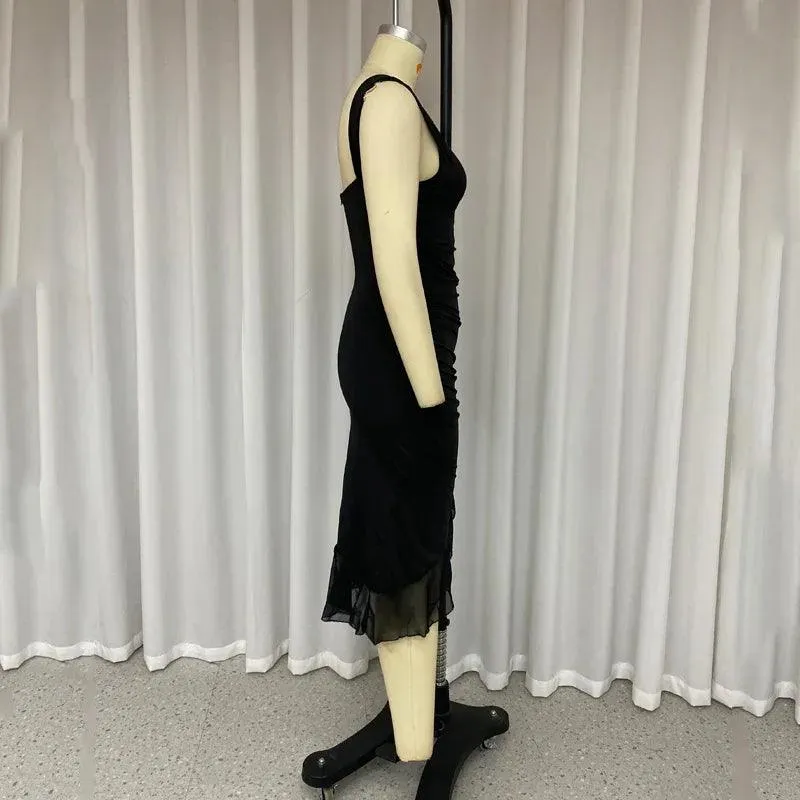 Elegant Summer Maxi Dress: Backless Party Wear - Stylish Streetwear Fashion