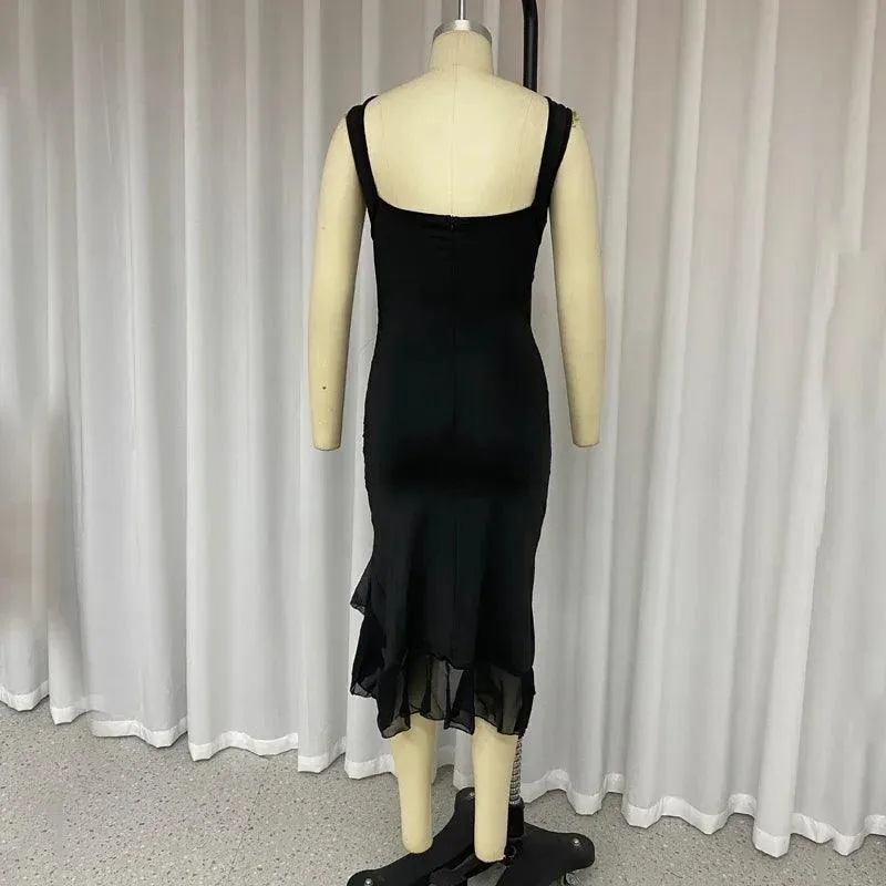 Elegant Summer Maxi Dress: Backless Party Wear - Stylish Streetwear Fashion