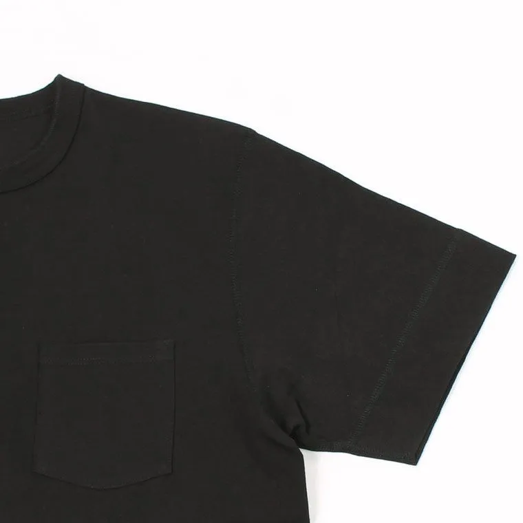 FELCO × HEALTHKNIT S/S HENLEY NECK POCKET-T U.S.COTTON OPEN END JERSEY - 5 Colors - FELC-312