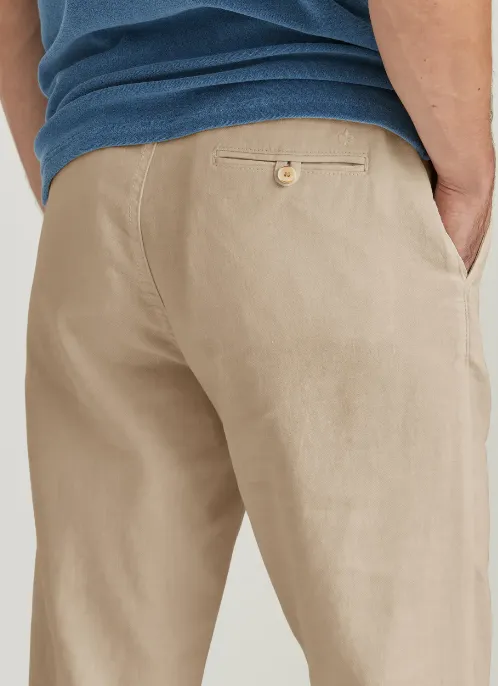 Fenix Linen Trouser Khaki