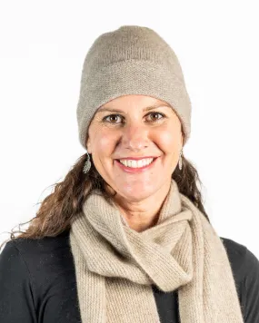 Flax Plain Beanie Hat - NX101