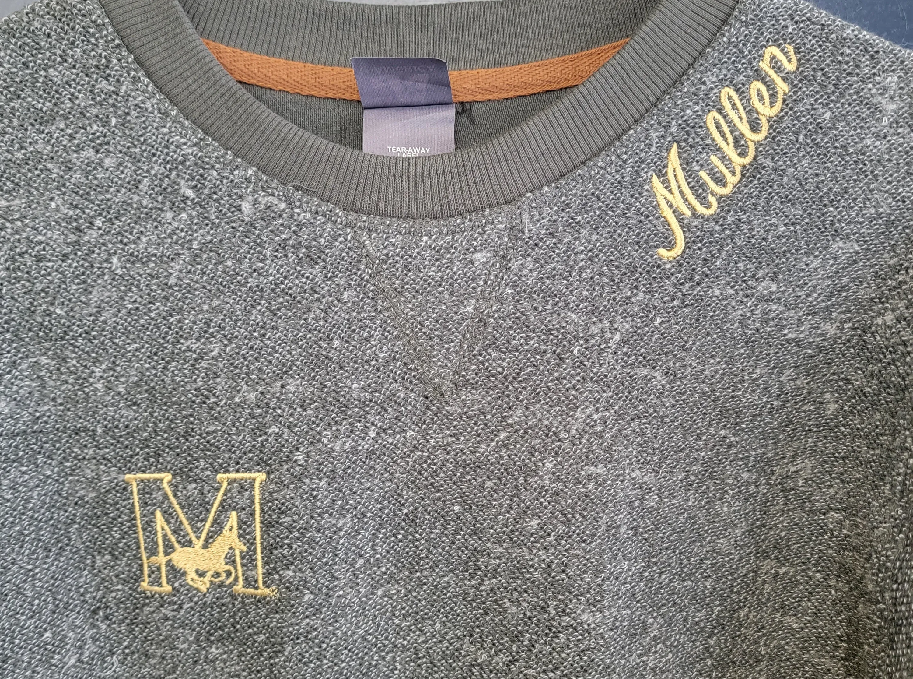 Fleece Crewneck Sweatshirt Heathered Grey