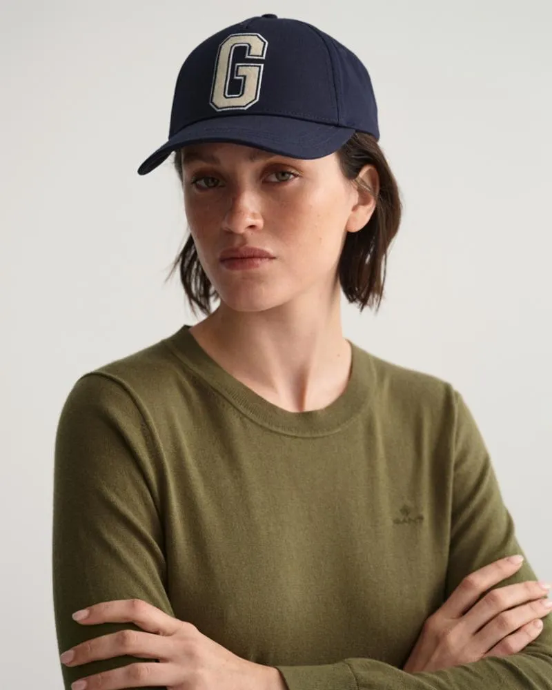Gant Apparel Womens COTTON CASHMERE C-NECK 369/HUNTER GREEN