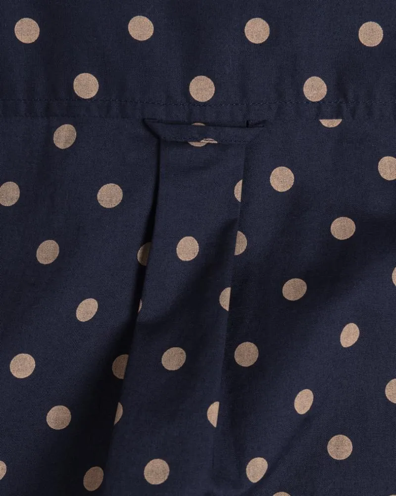 Gant Apparel Womens REG DOT SHIRT 433/EVENING BLUE