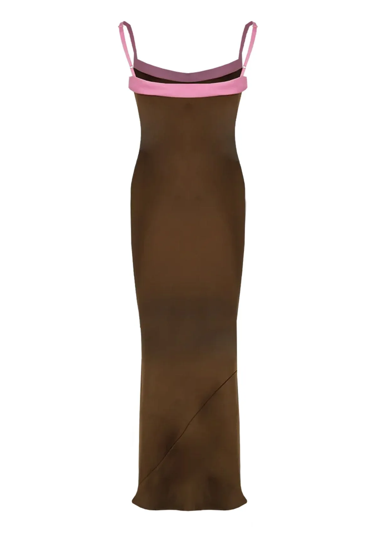 Gemini Satin Slip Dress