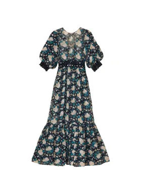 Georgette Maxi Dress - Midnight