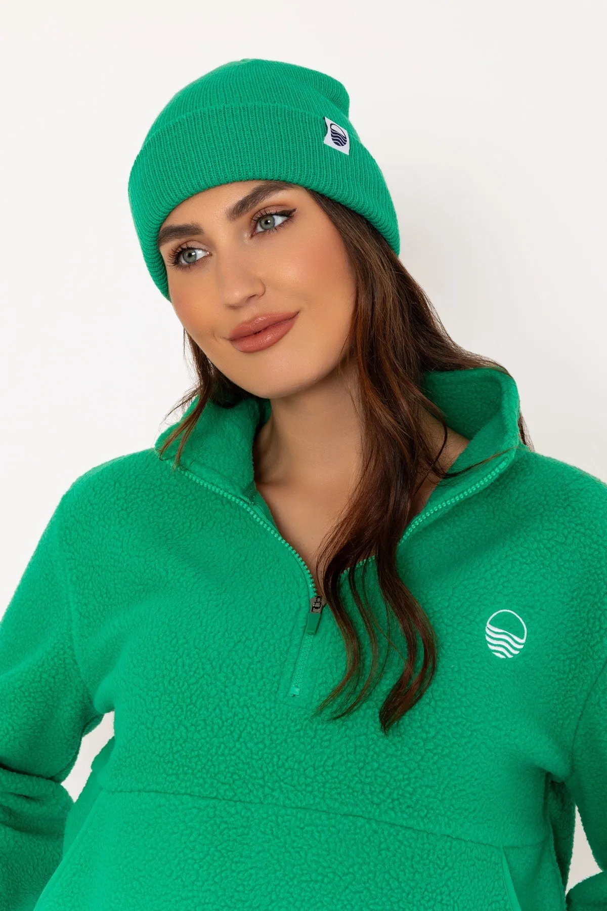 Green Beanie Hat