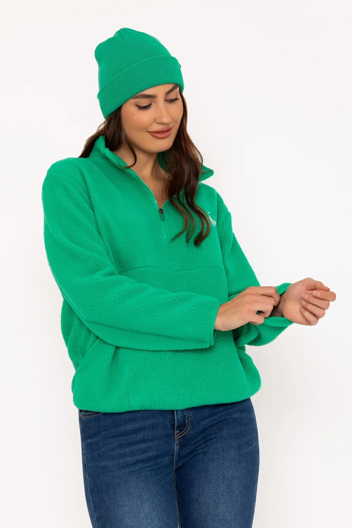 Green Beanie Hat