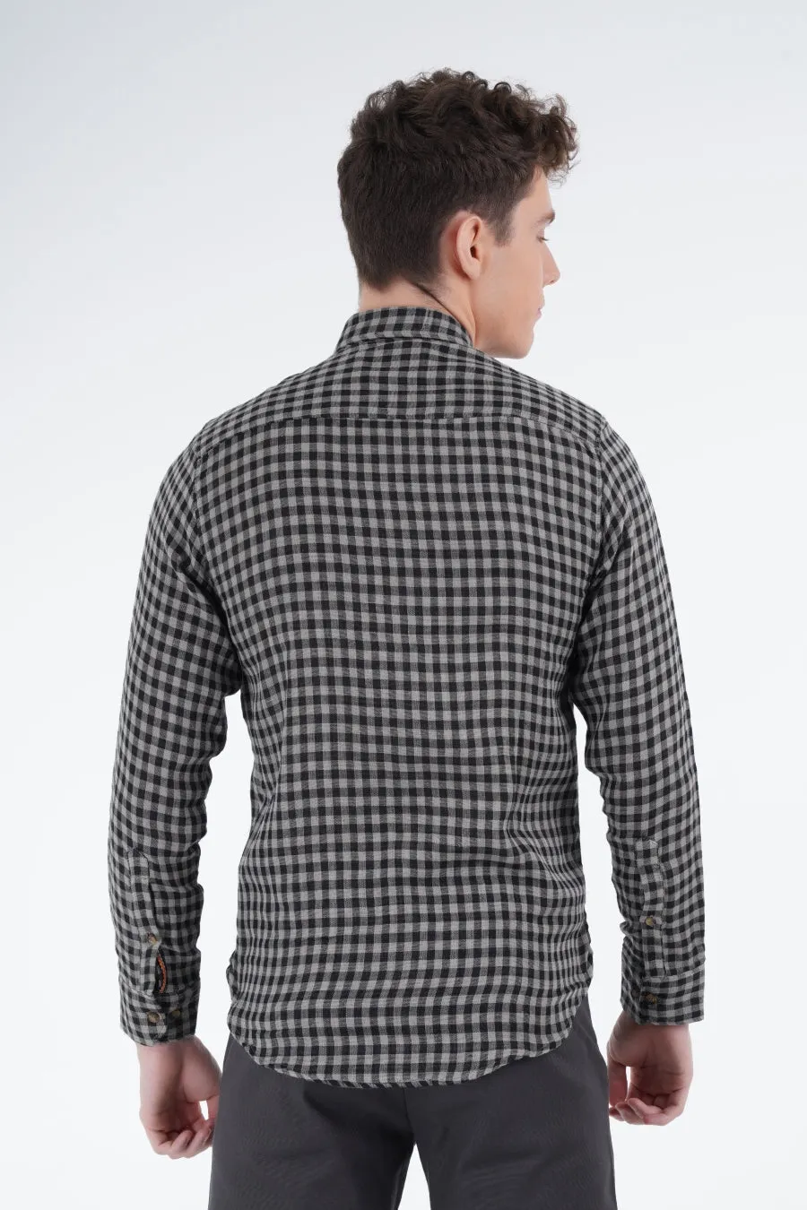 Green Pincheck Shirt