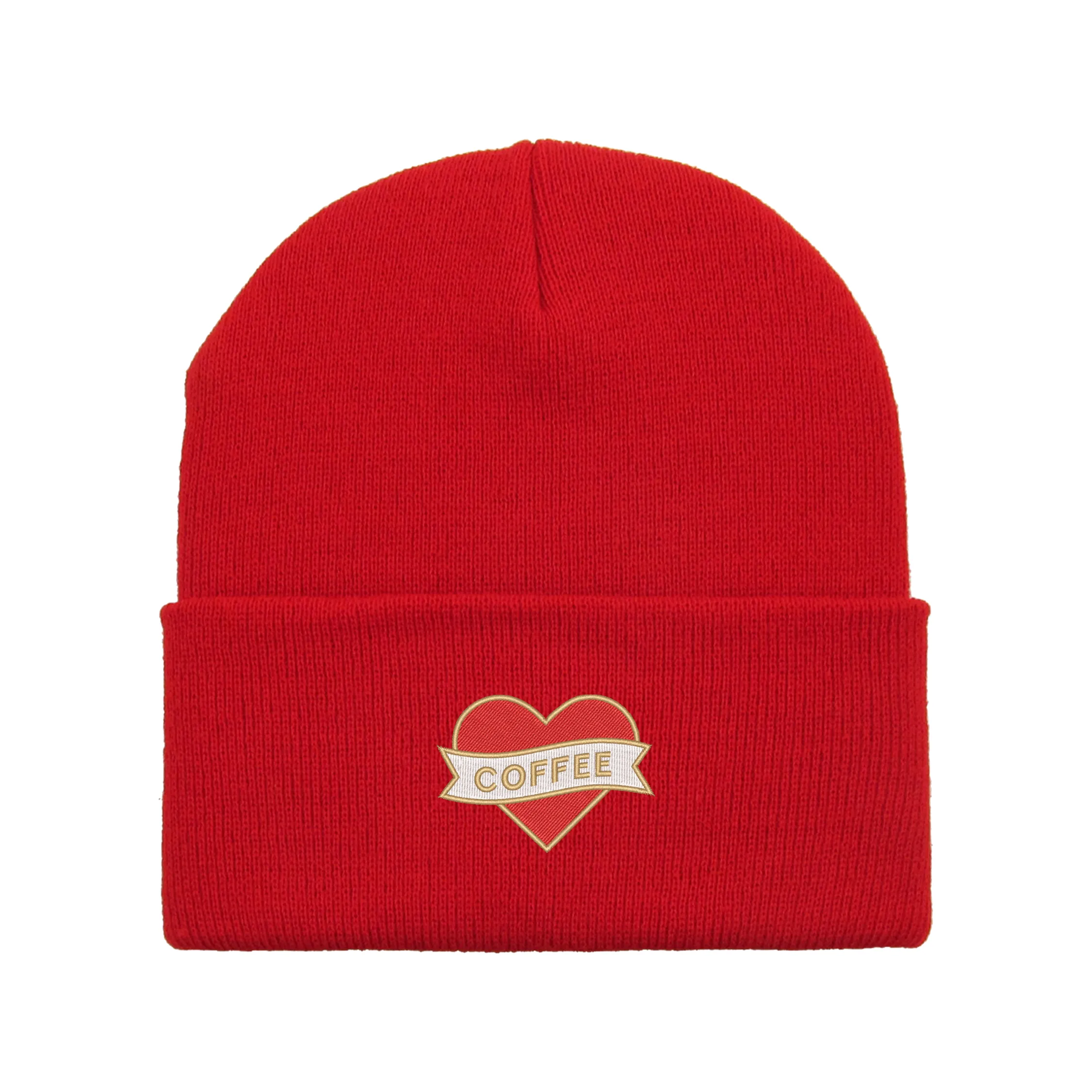 Heart Coffee Beanie
