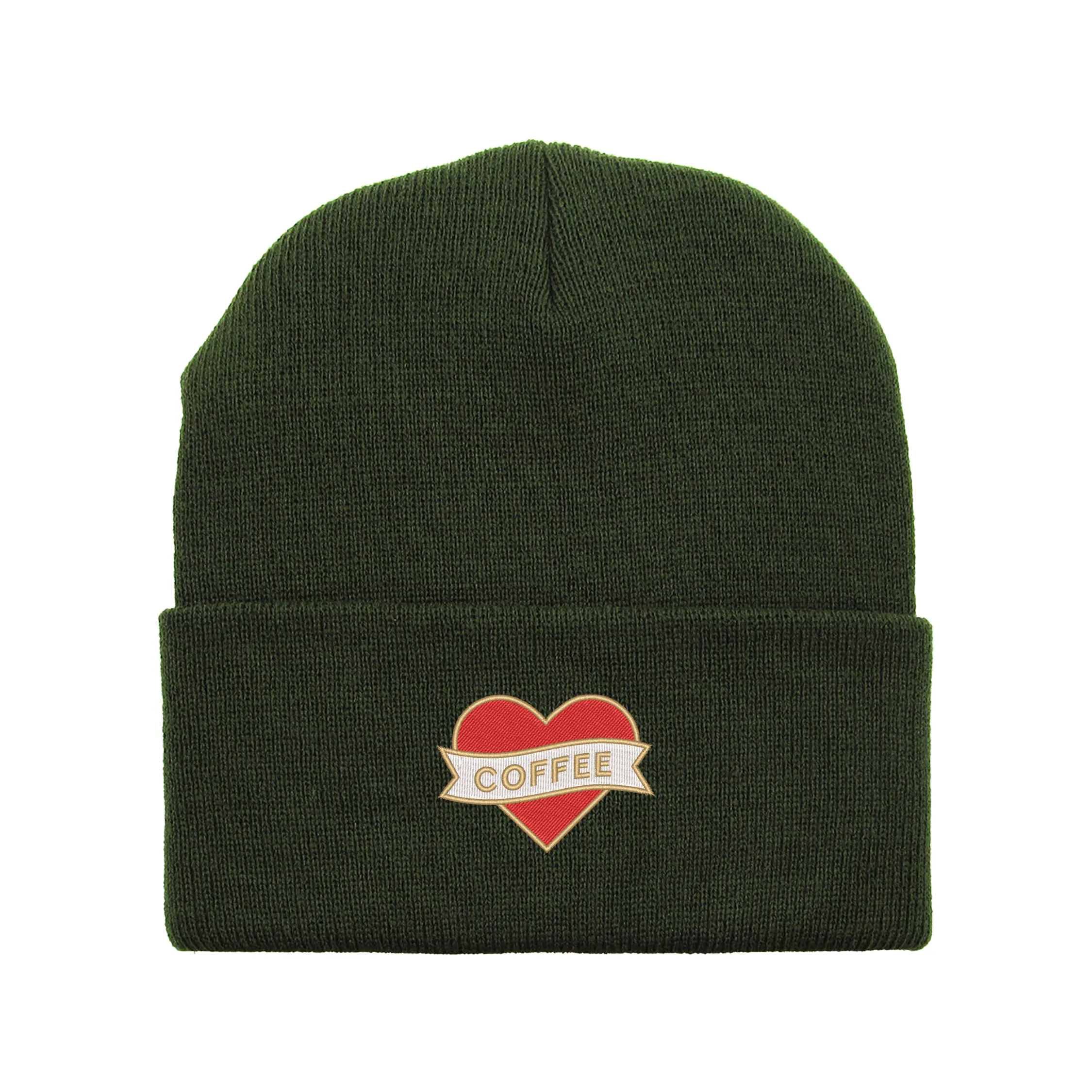 Heart Coffee Beanie