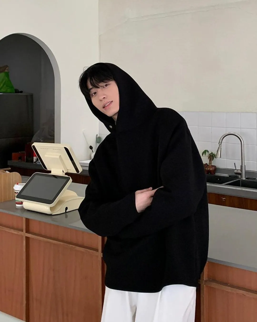 High Neck Hoodie OYC0041