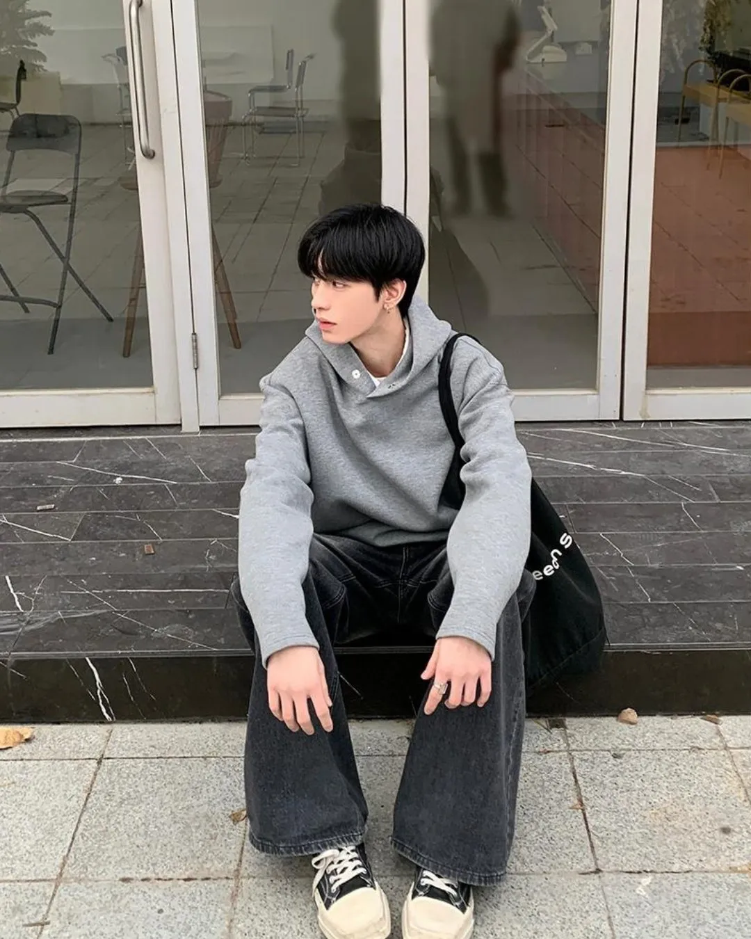 High Neck Hoodie OYC0041