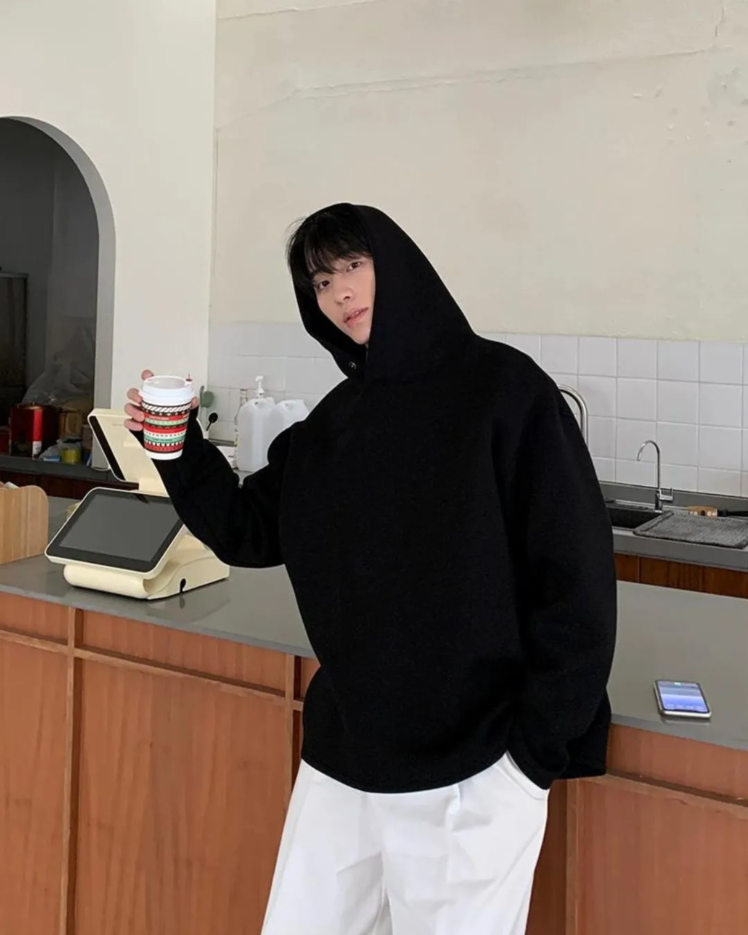 High Neck Hoodie OYC0041