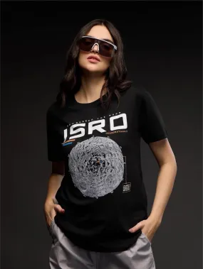 Isro Space Luna Mission Printed Low Price High Quality Womens Drop Shoulder T shirt Legacy Boutiques Dhaka