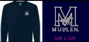 J America Rival Fleece Crewneck Sweatshirt in Navy