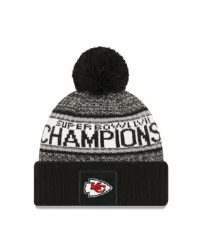 Kansas City Chiefs New Era Super Bowl LVII Champions Parade Pom Knit Hat