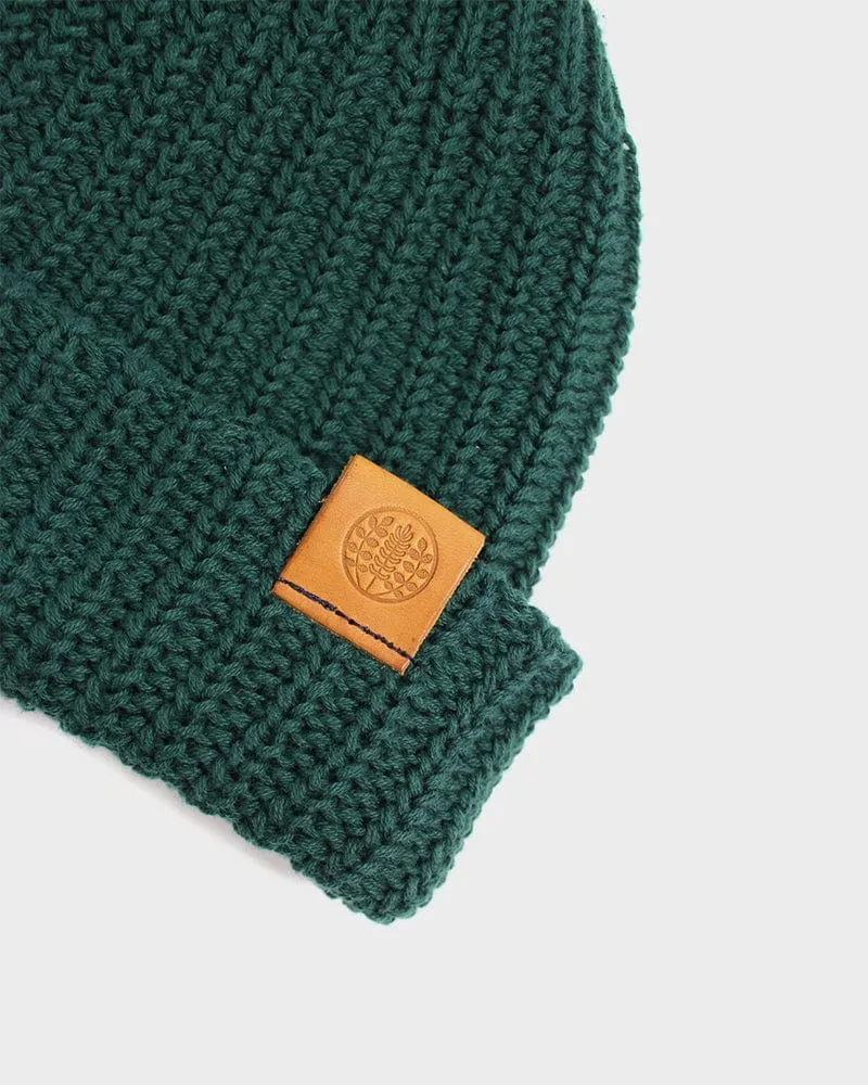 Kiriko Original Knit Cap, Green, 6 ˝