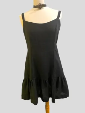 Linen Slip Dress LBD-is a perfect party dress