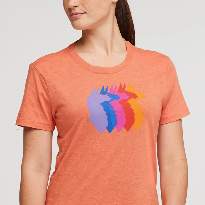 LLAMA SEQUENCE T-SHIRT WOMEN'S