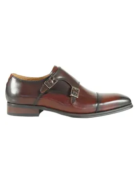 Lombardy Monk Shoe - Brown