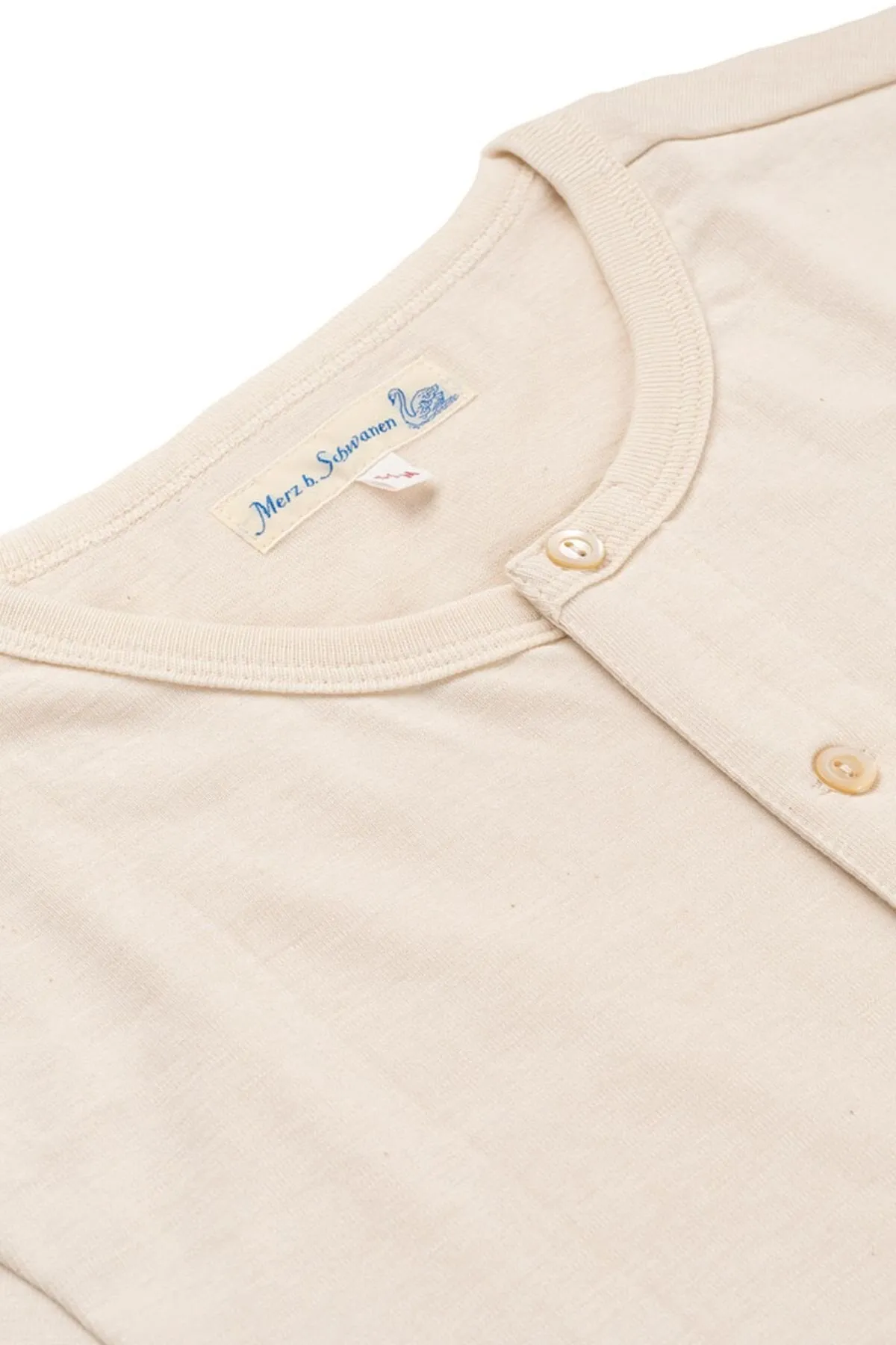 Loopwheeled Henley T-Shirt