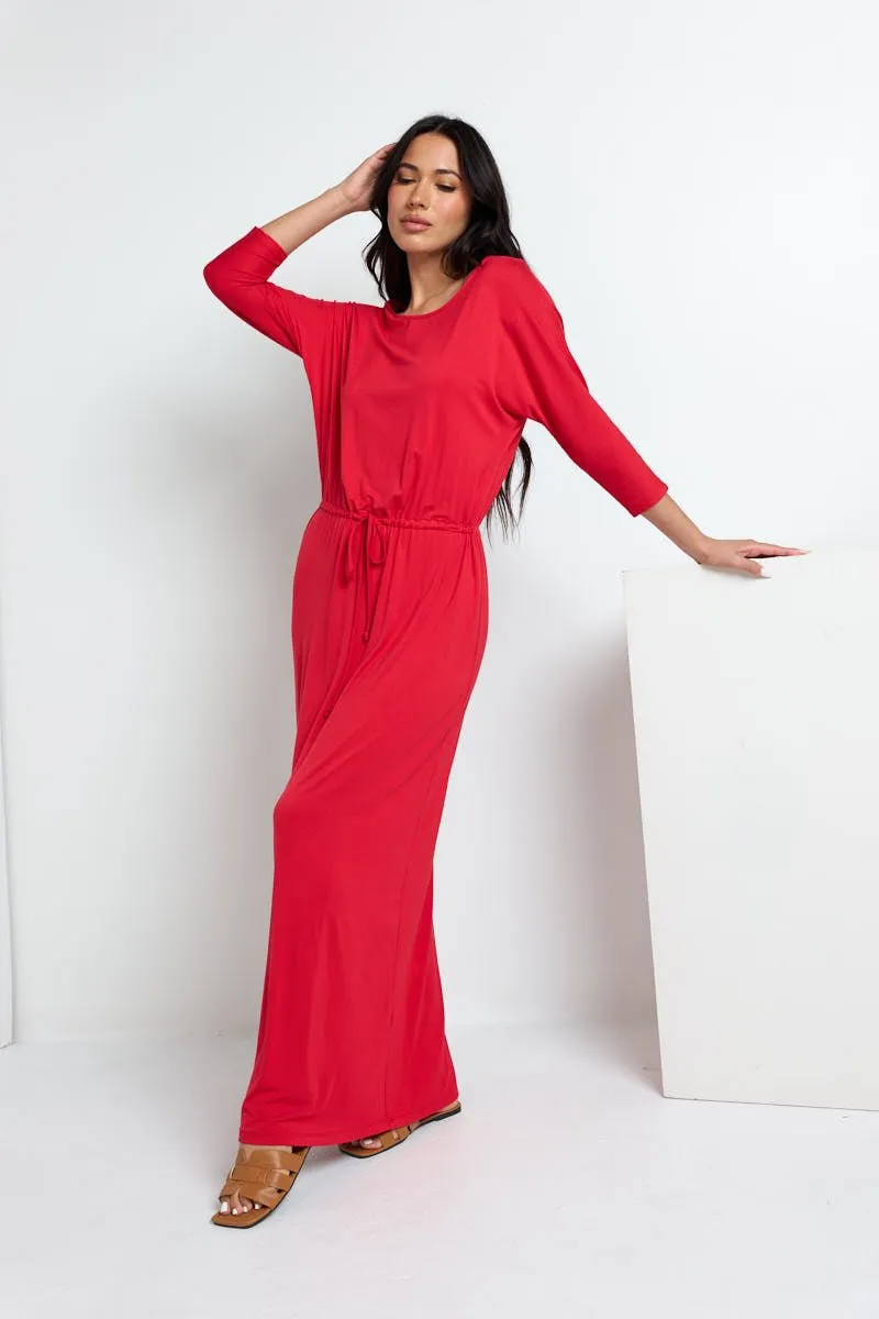 Mackenzie Dolman Sleeve Boyfriend Maxi