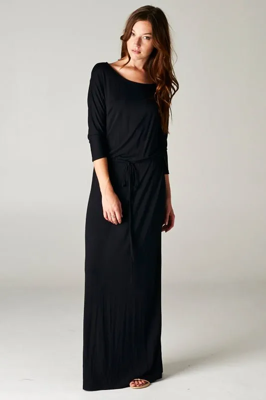 Mackenzie Dolman Sleeve Boyfriend Maxi