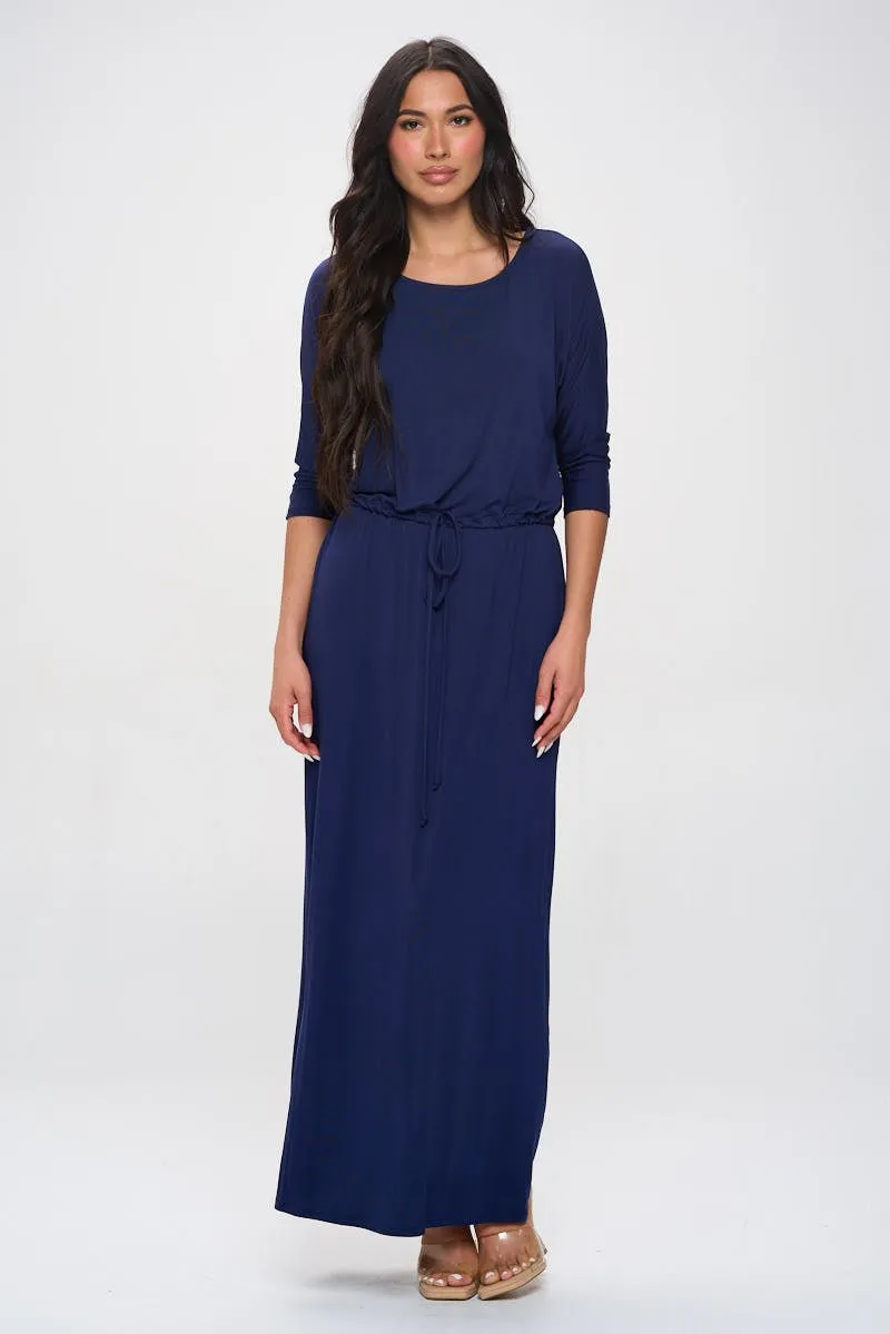 Mackenzie Dolman Sleeve Boyfriend Maxi