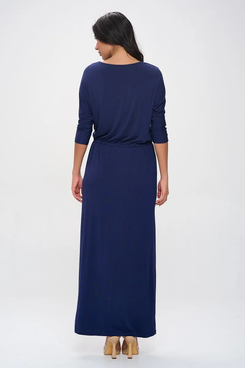 Mackenzie Dolman Sleeve Boyfriend Maxi