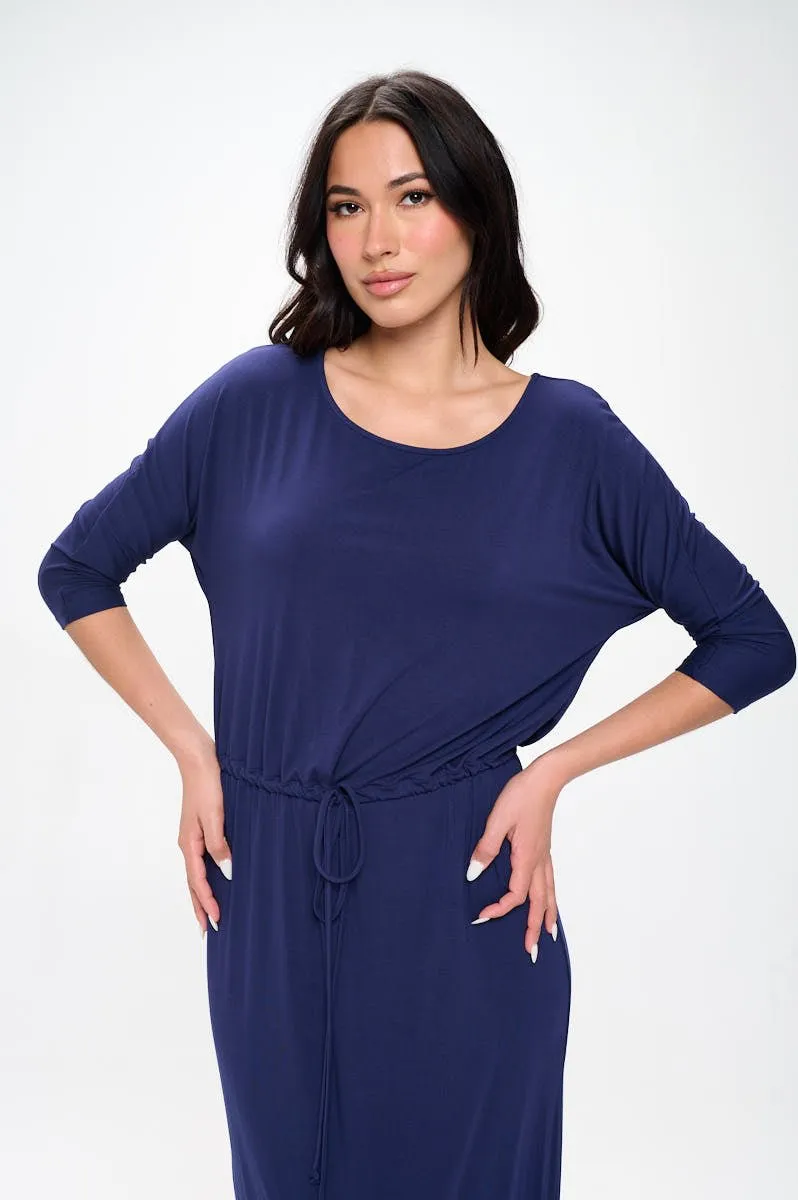 Mackenzie Dolman Sleeve Boyfriend Maxi