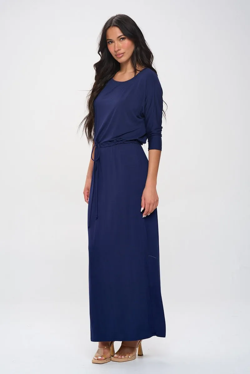 Mackenzie Dolman Sleeve Boyfriend Maxi