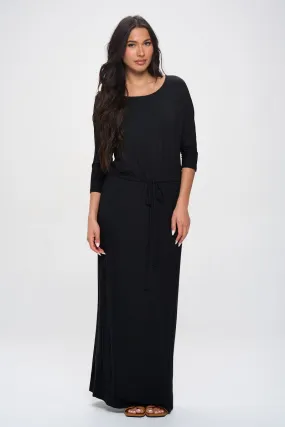 Mackenzie Dolman Sleeve Boyfriend Maxi