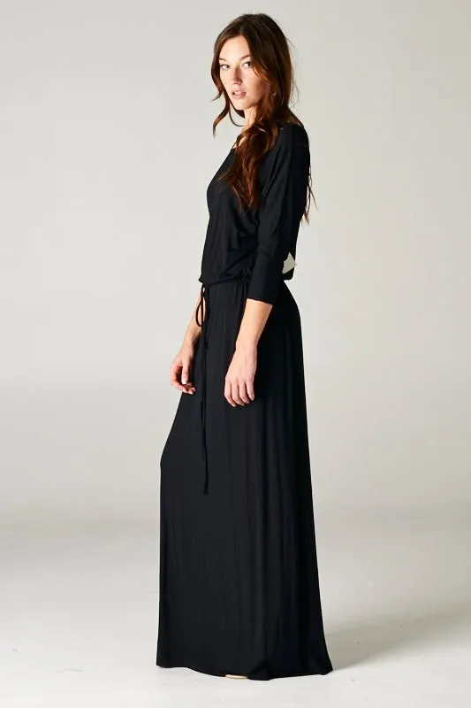 Mackenzie Dolman Sleeve Boyfriend Maxi