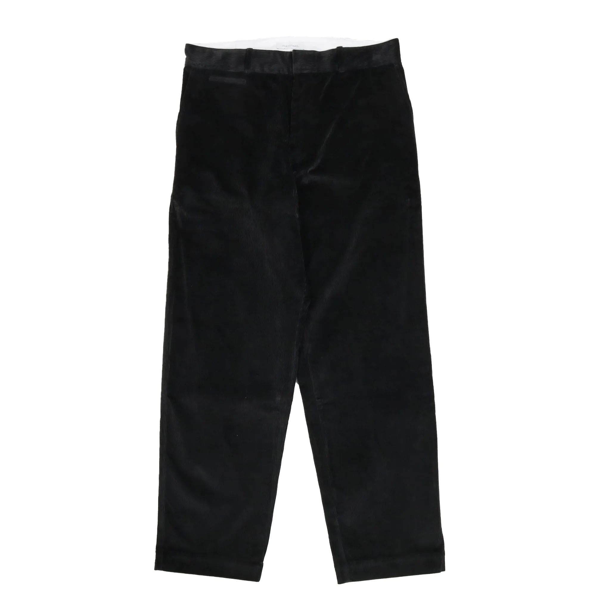 MASSTARD - NEW DAILY CHINOS CORDUROY- BLACK