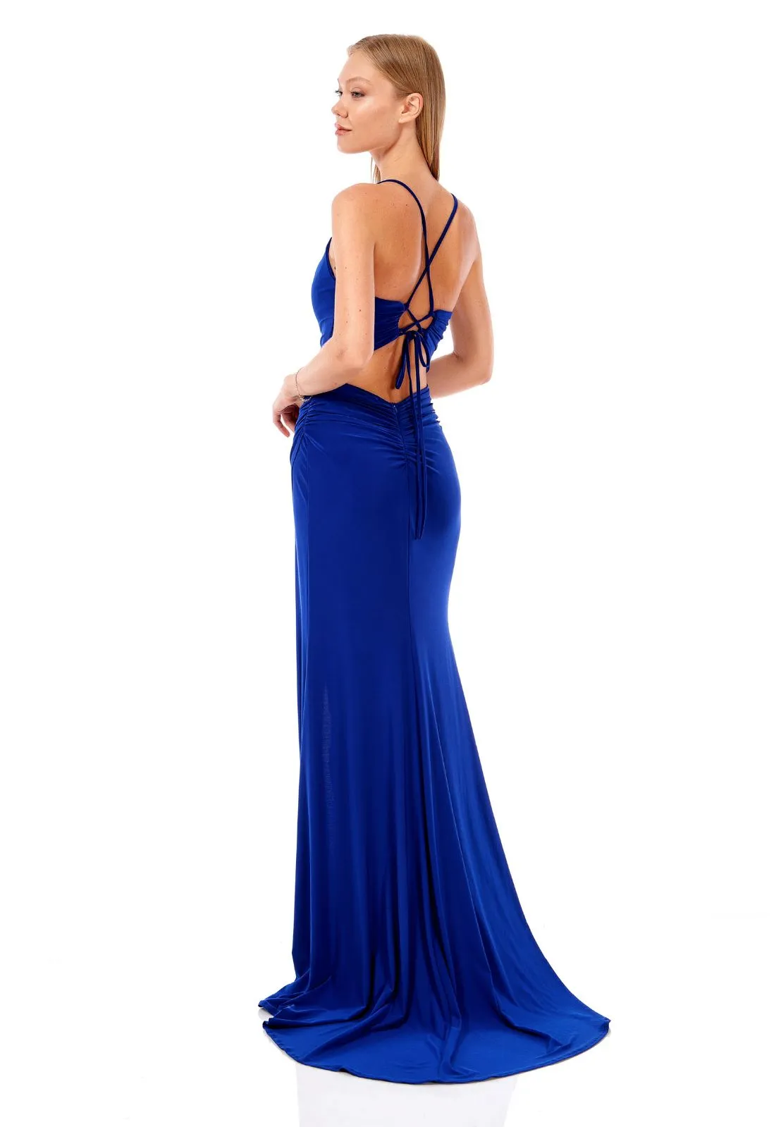 Maxi Prom Strap Dress