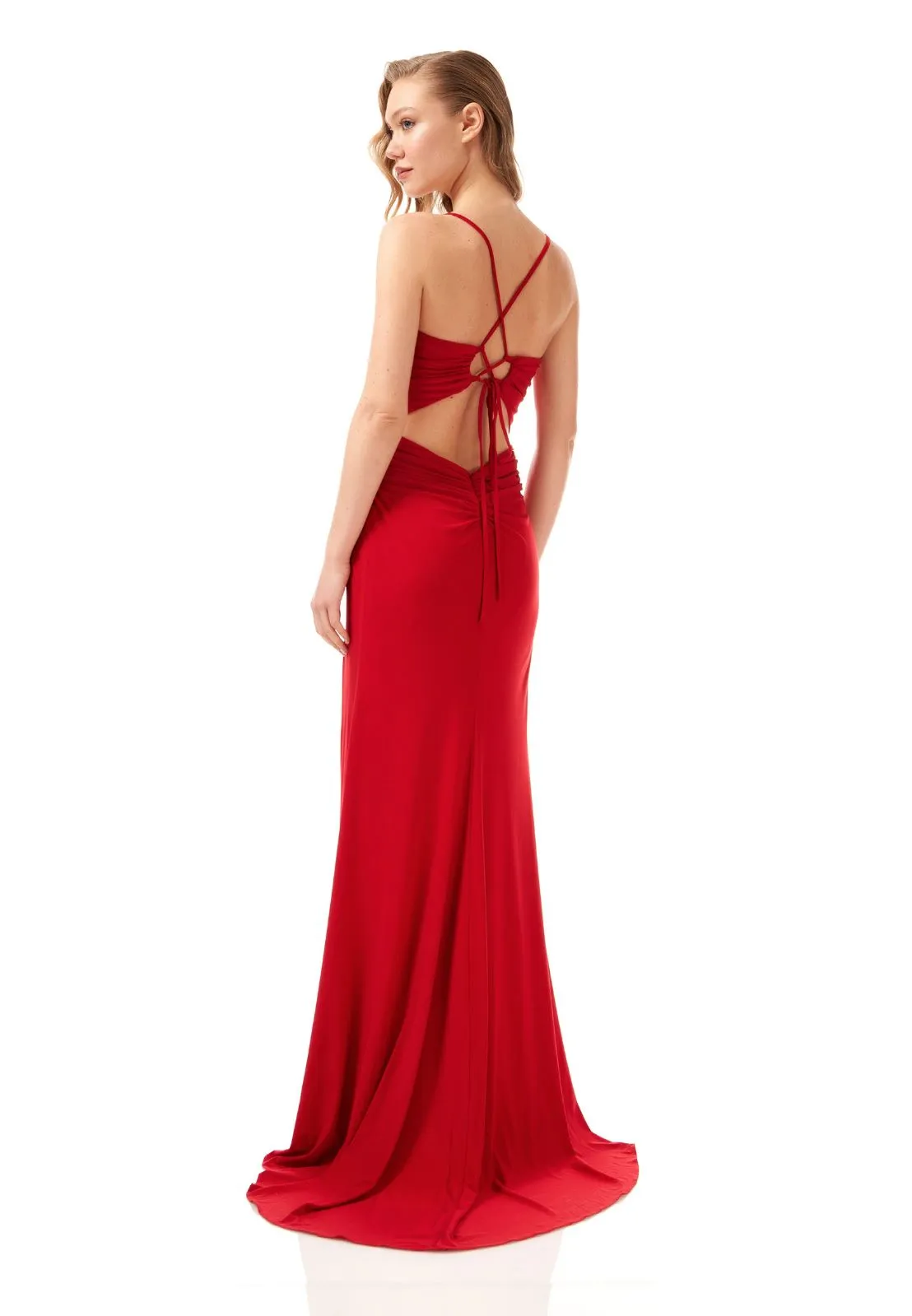 Maxi Prom Strap Dress