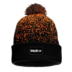 Mc Keever Core 22 Bobble Hat - Adult - Black/Orange