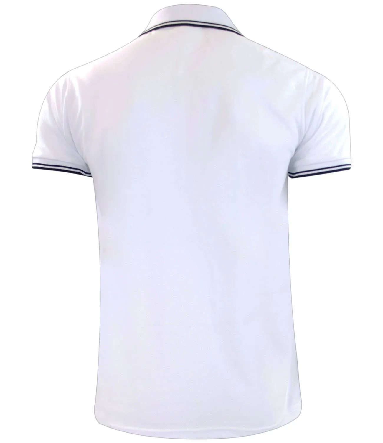 Mens Polo Shirt Cotton Pique Pocket Men Ribbed Tipping Collar PK T Shirt Summer Top Tee Gym Casual Wear