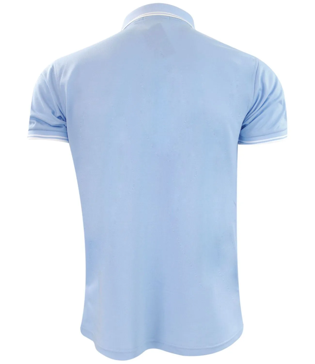 Mens Polo Shirt Cotton Pique Pocket Men Ribbed Tipping Collar PK T Shirt Summer Top Tee Gym Casual Wear