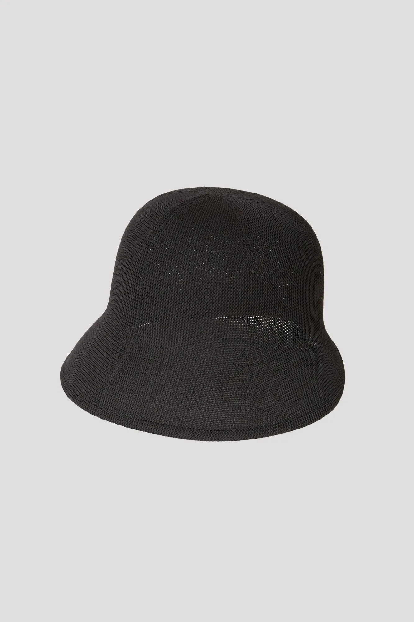 MESH KNIT ASYMMETRIC HAT