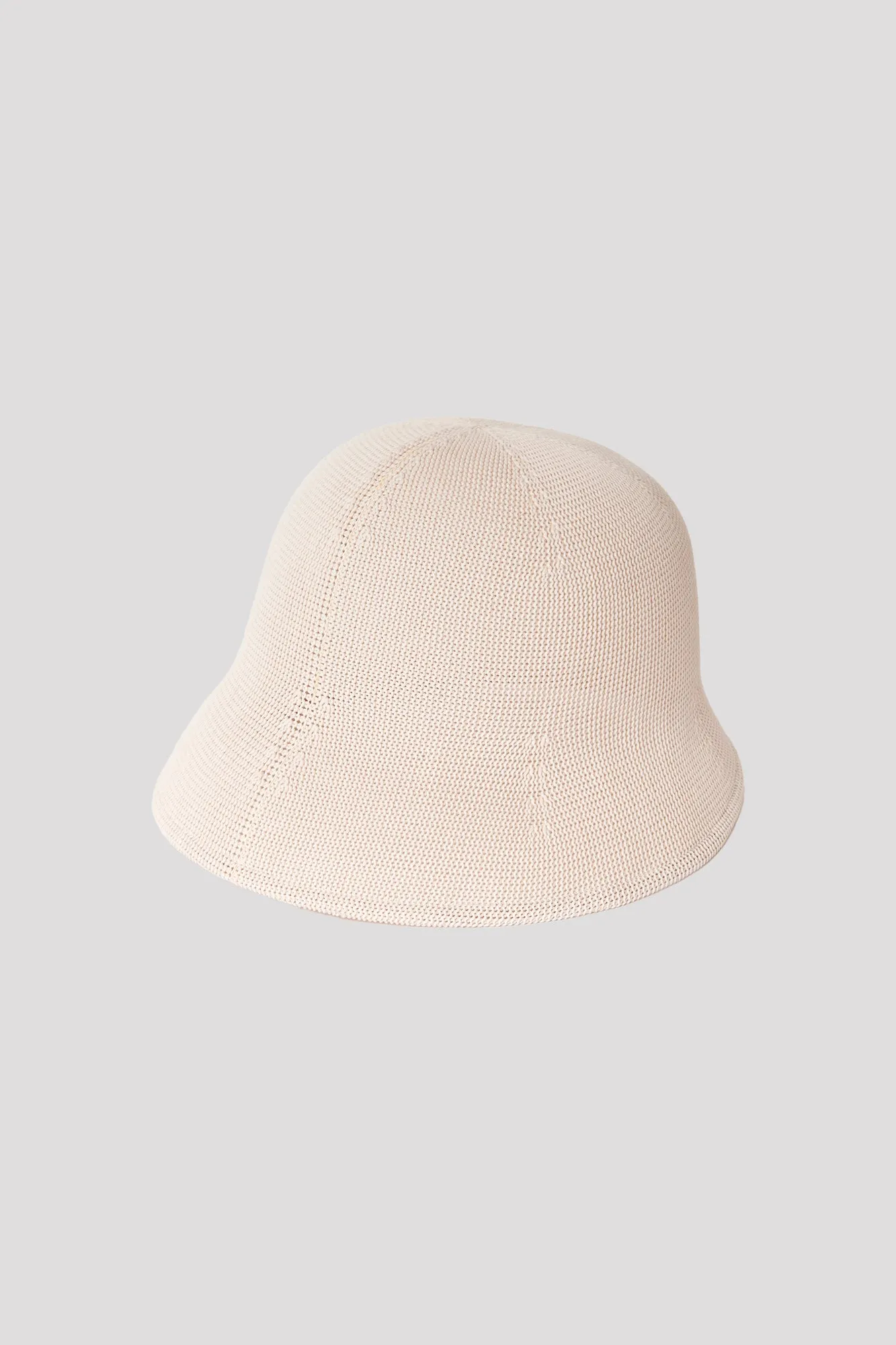 MESH KNIT ASYMMETRIC HAT