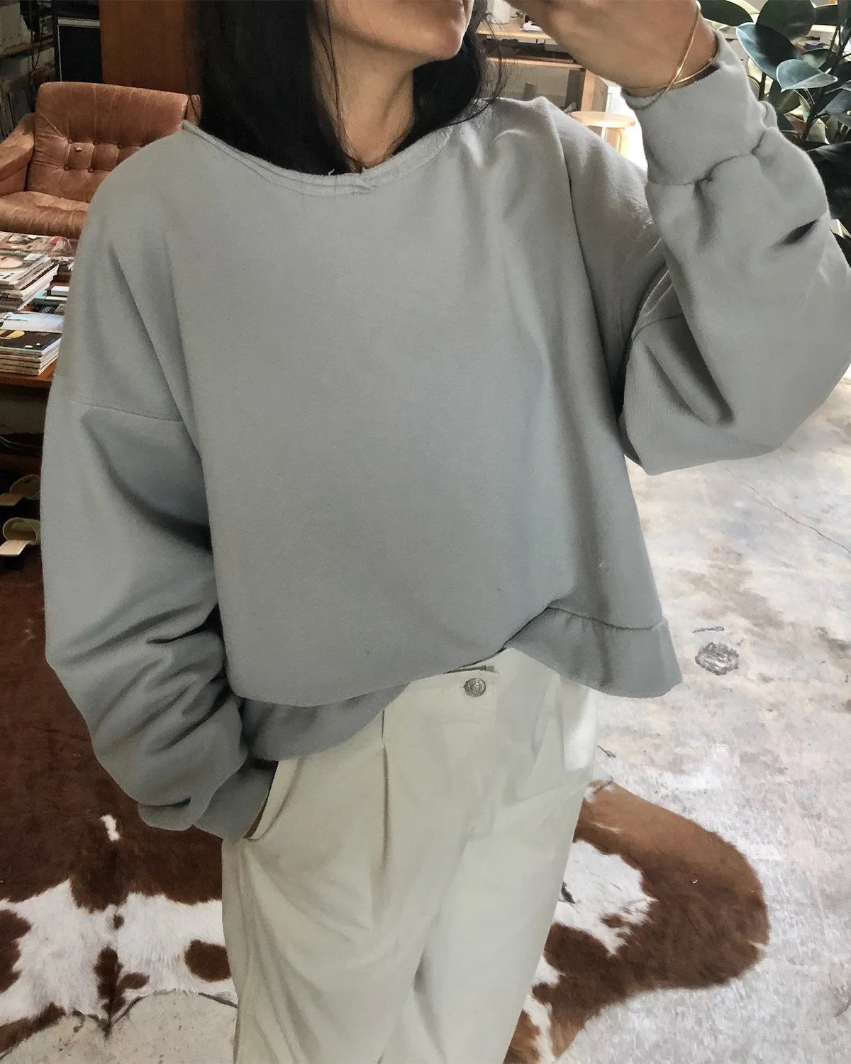Mingle Sweatshirt in Grey