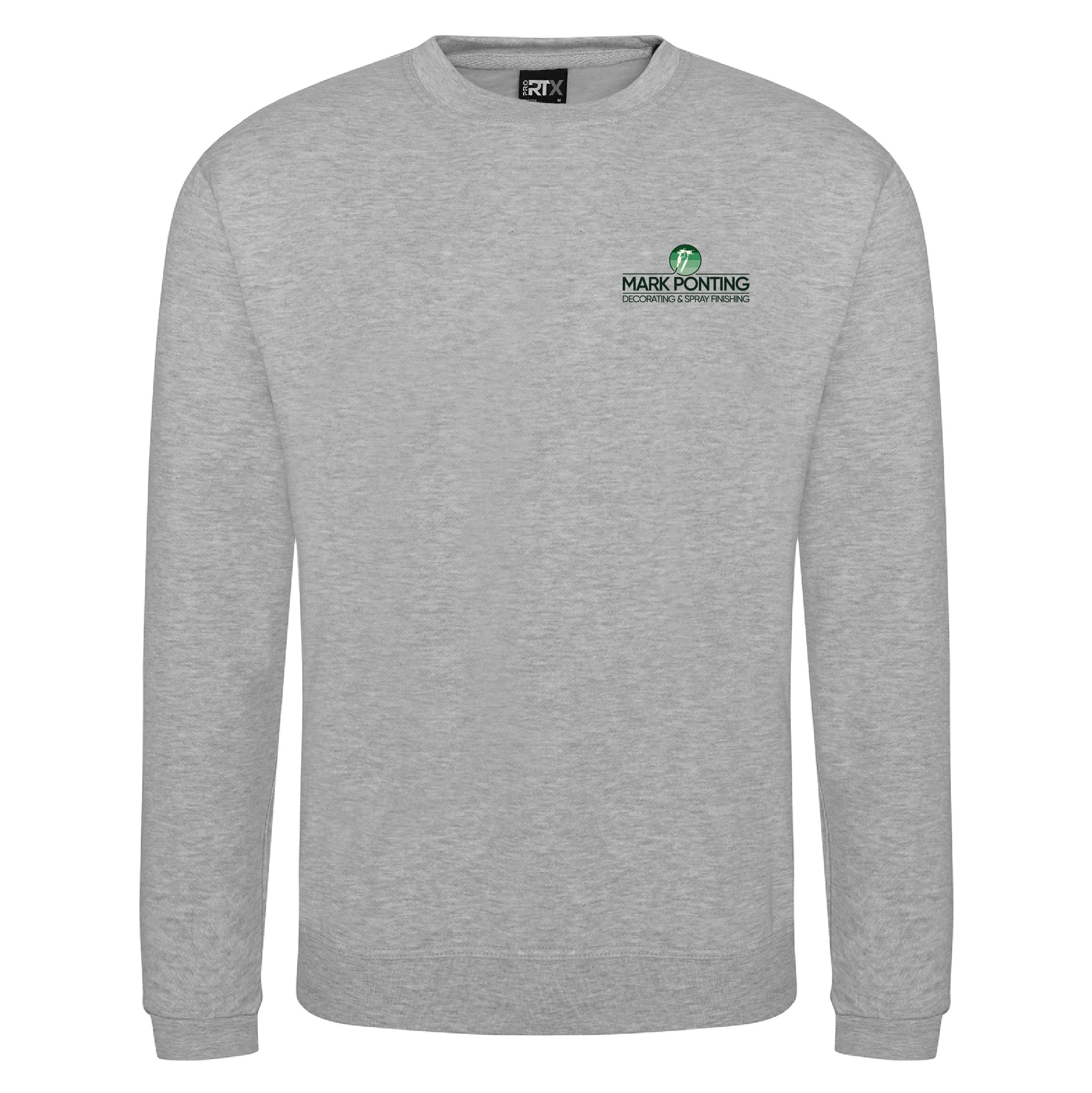 MP Decorating | Pro sweatshirt | Heather Grey