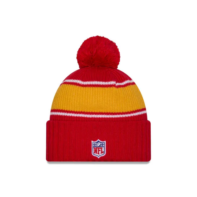 New Era Kansas City Chiefs Cold Weather Sport Pom Knit