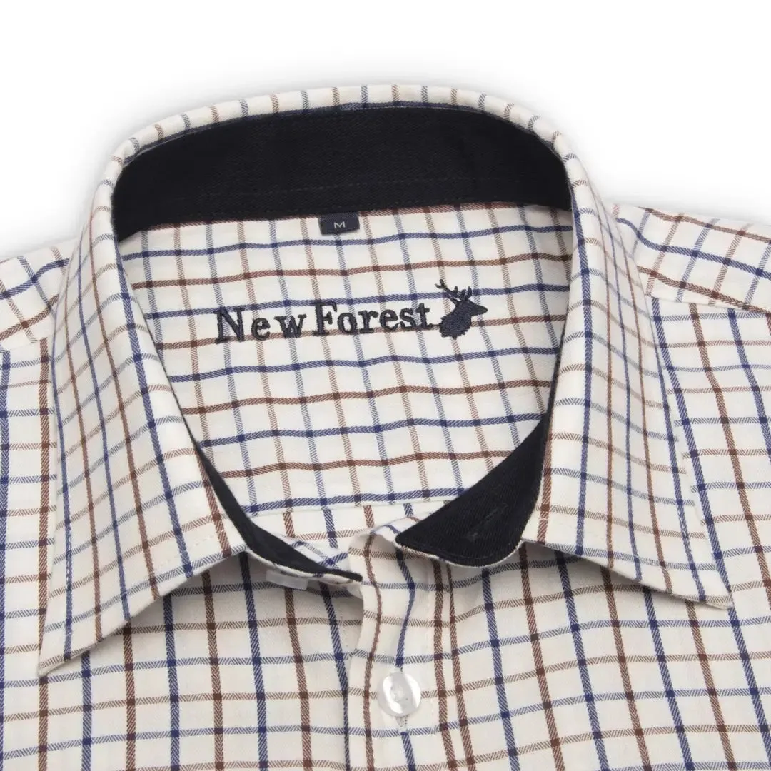 New Forest Premium 100% Cotton Short Sleeve Shirt