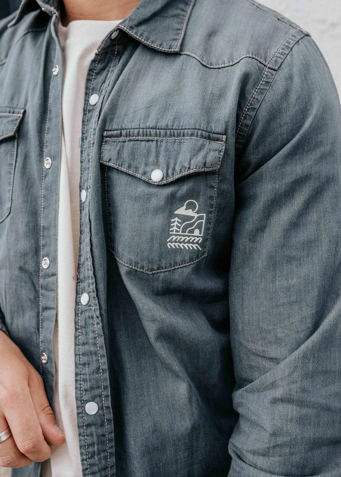New Wave Vintage Wash Denim Shirt