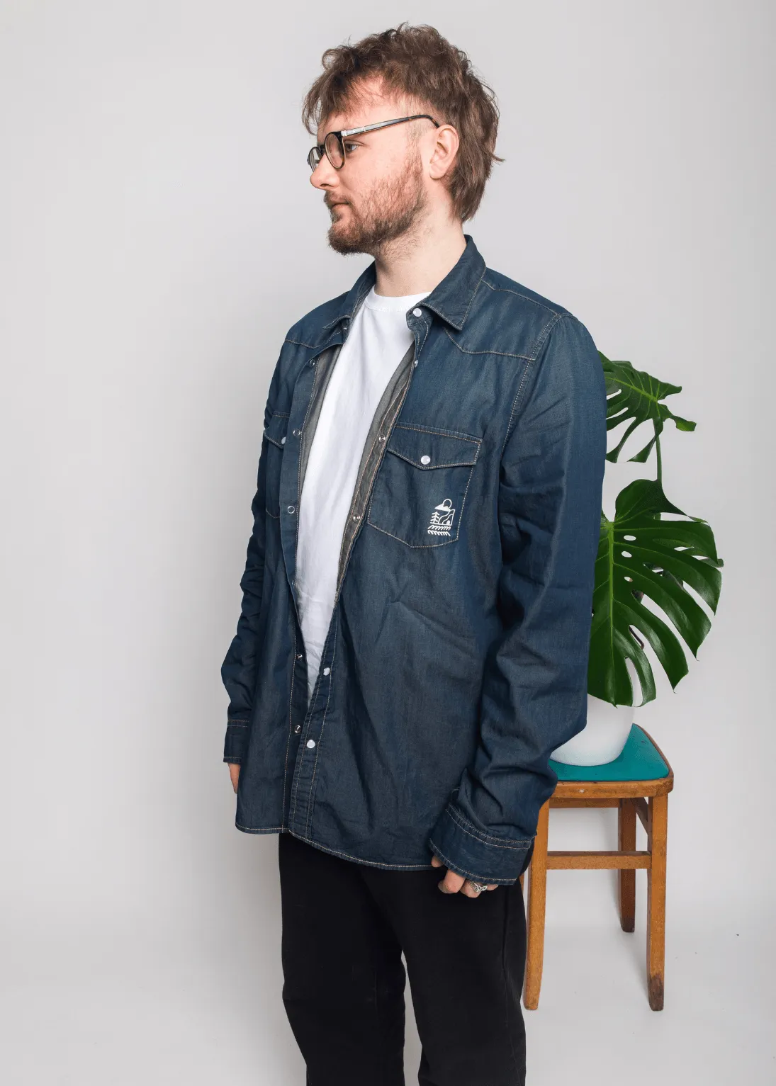 New Wave Vintage Wash Denim Shirt