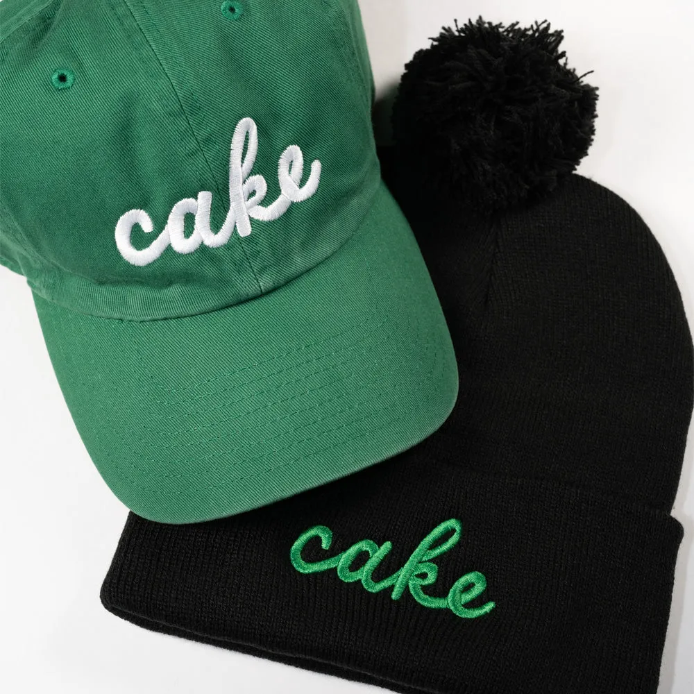 Northmade Co. Edina "Cake" Pom Hat in Black/Green